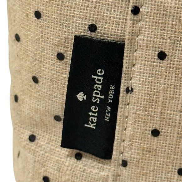Kate Spade New York Lunch Tote, Deco Dots (Out To Lunch), Canvas Beige - Picture 8 of 8